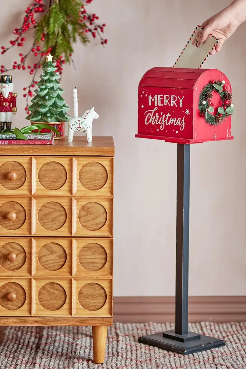 cassetta postale Carlo Deco 26 x 82 x 18 cm Rosso miniatura 5