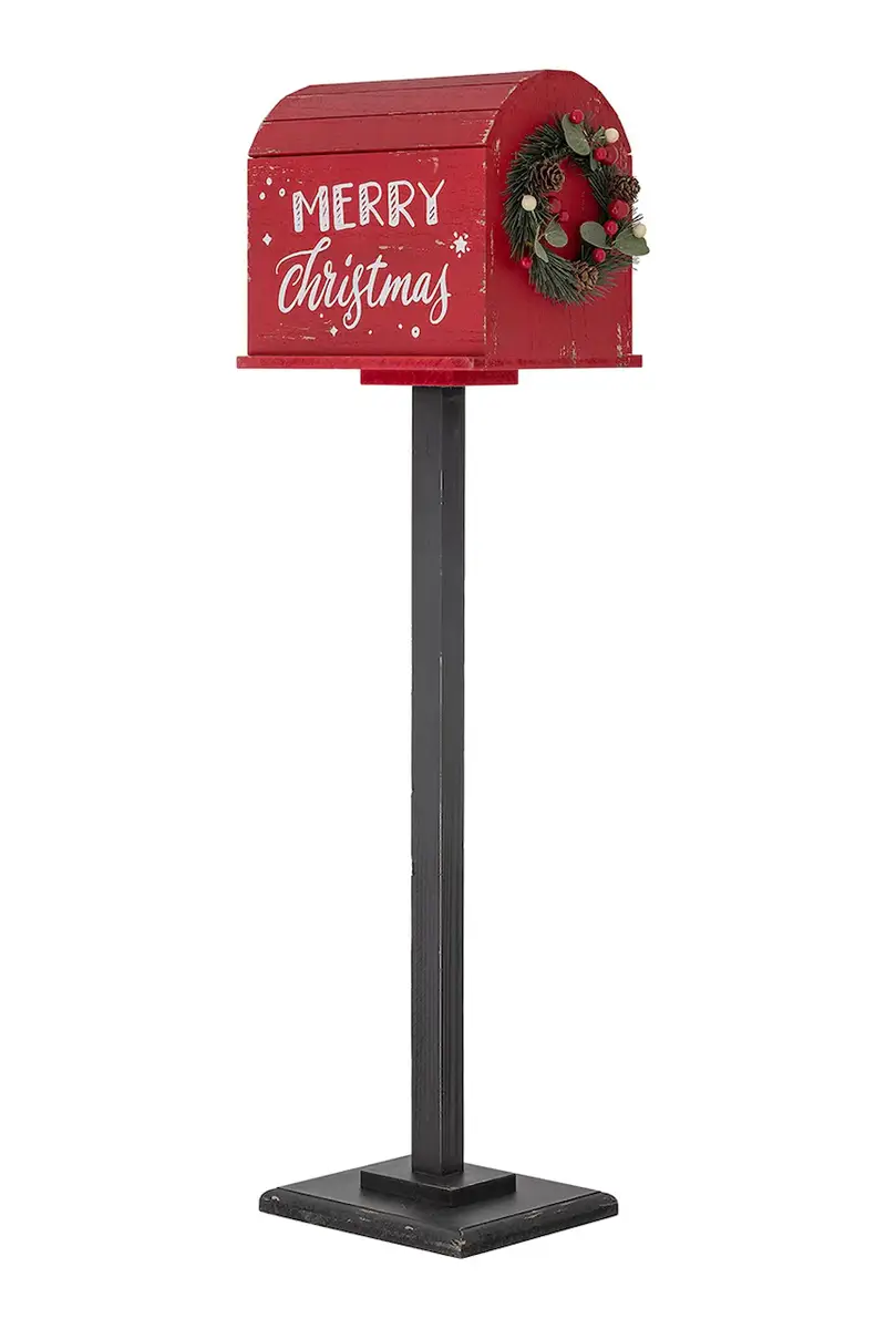 cassetta postale Carlo Deco 26 x 82 x 18 cm Rosso