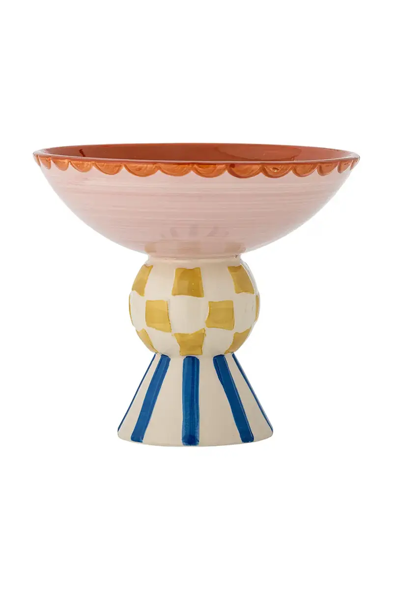 ciotola decorativa Bob 23,5 x 21 cm colore rosa