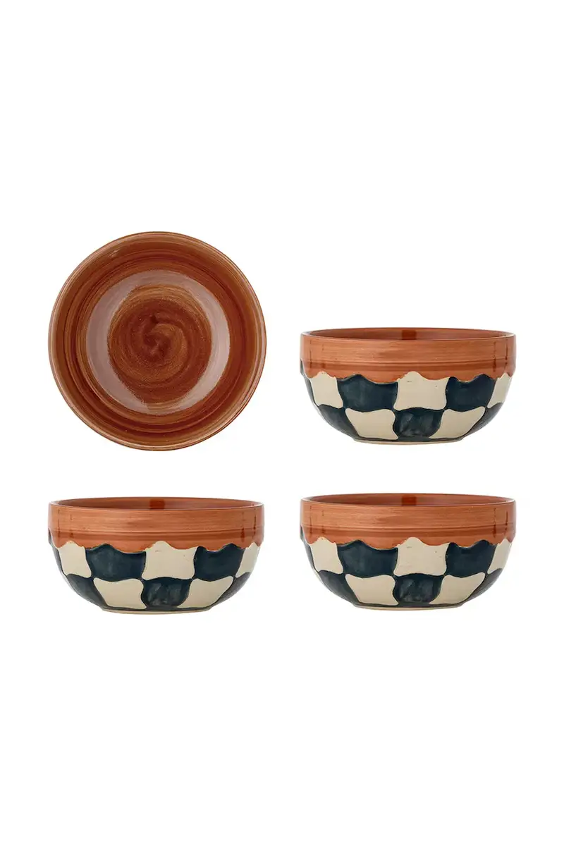 ciotolla Check 590 ml pacco da 4 colore blu