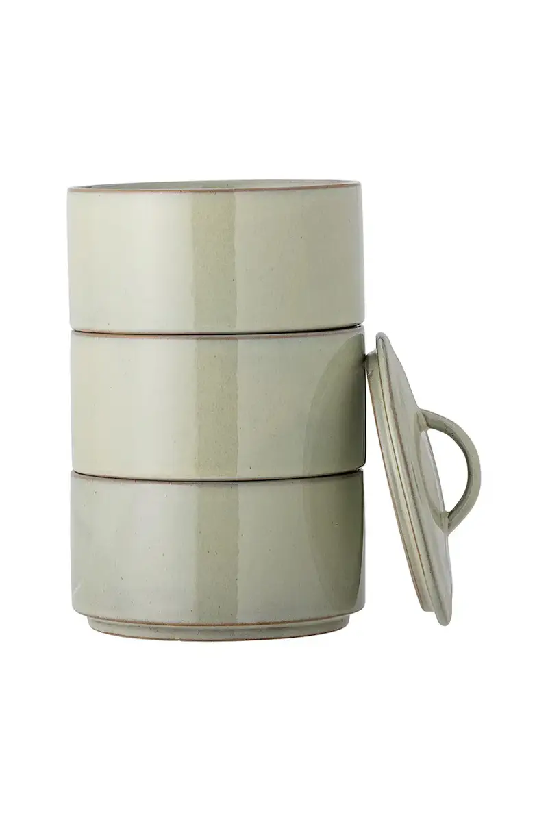 contenitore con copperchio Ebba 940 ml pacco da 3 colore verde miniatura 2