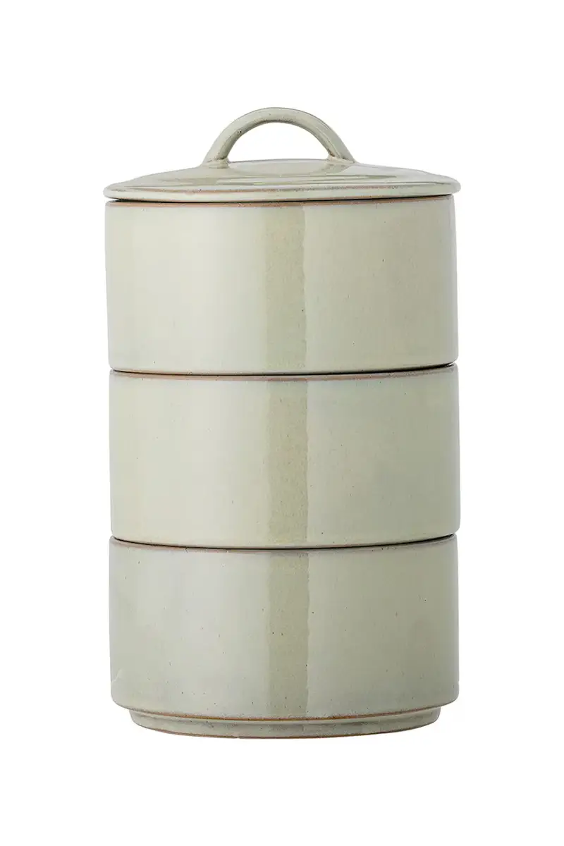 contenitore con copperchio Ebba 940 ml pacco da 3 colore verde