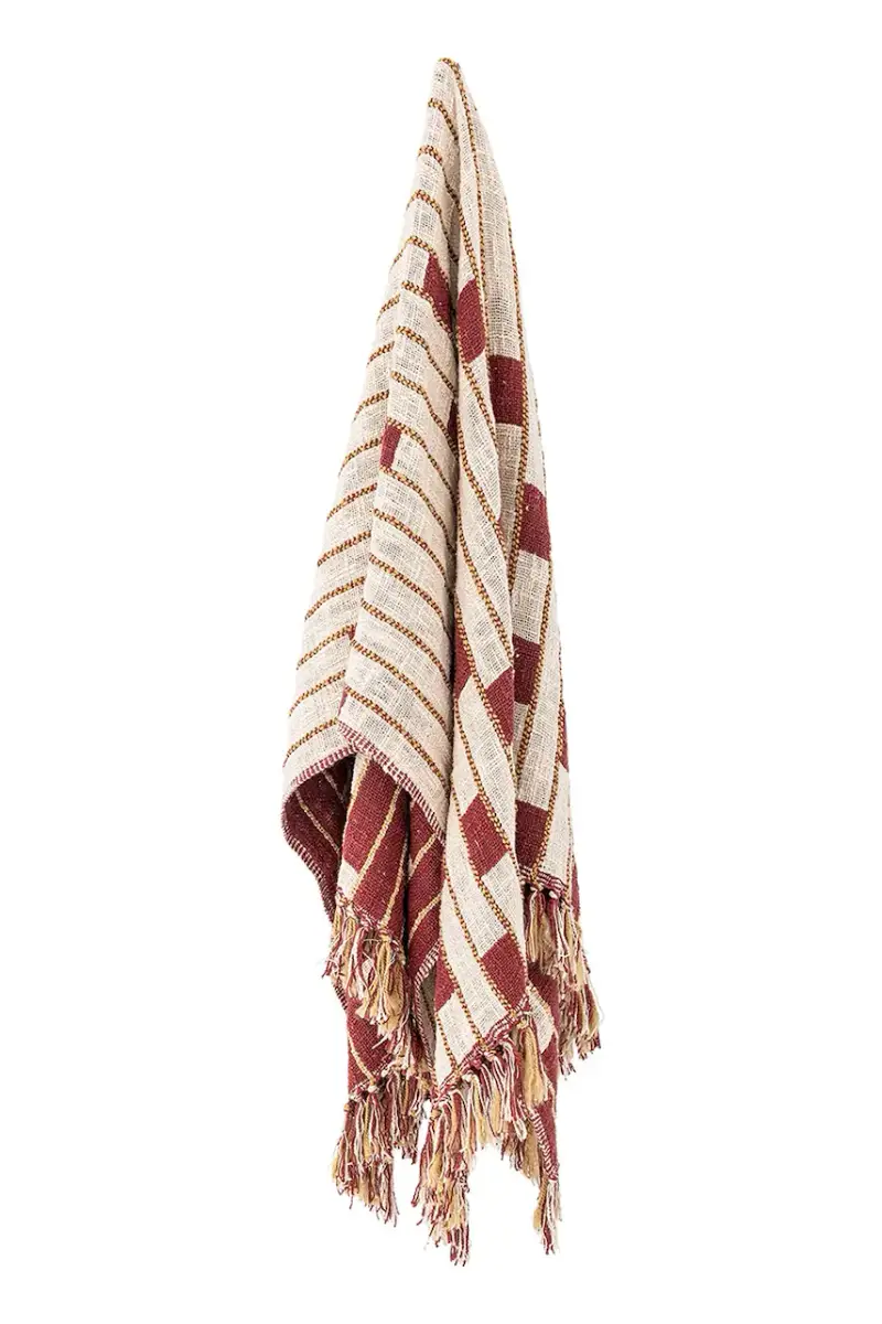 copriletto con cotone 160 x 130 cm Multicolore miniatura 2