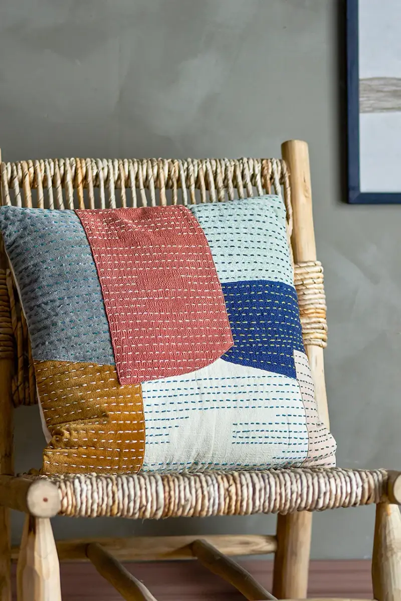 cuscino decorativo 50 x 50 cm Multicolore miniatura 3