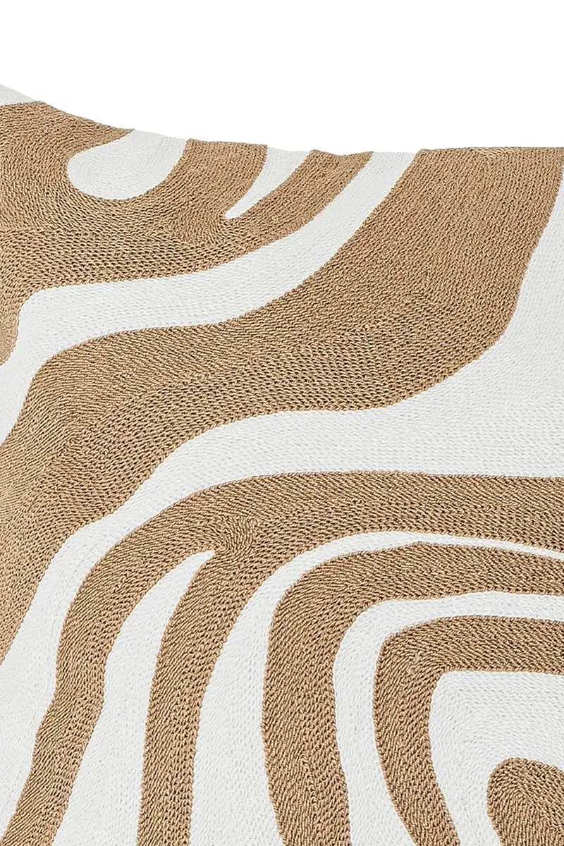 cuscino decorativo Aba 60 x 35 cm colore beige miniatura 3