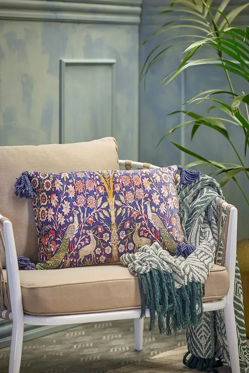 cuscino decorativo Adya 50 x 35 cm Multicolore miniatura 5