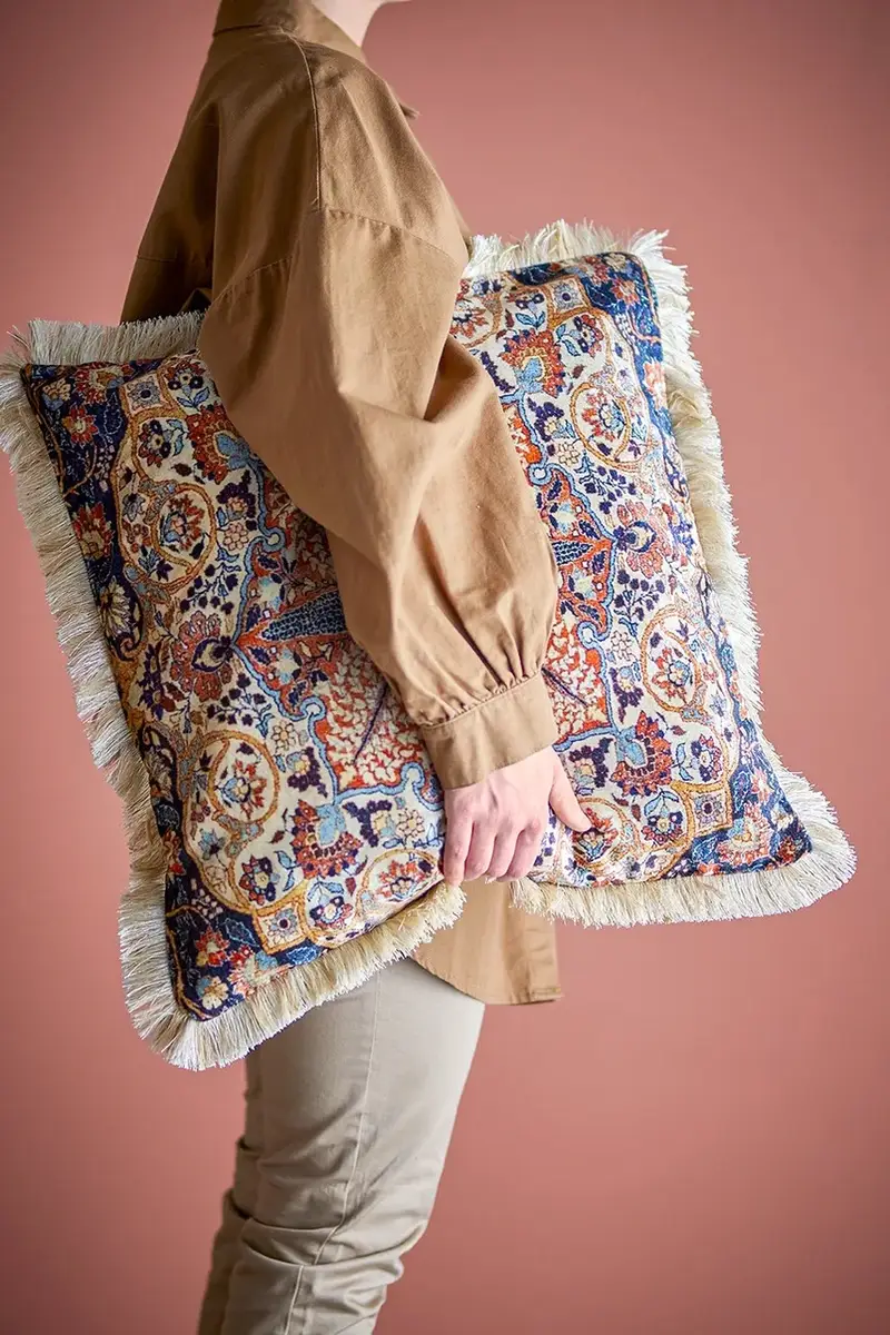 cuscino decorativo Asu 50 x 50 cm Multicolore miniatura 4