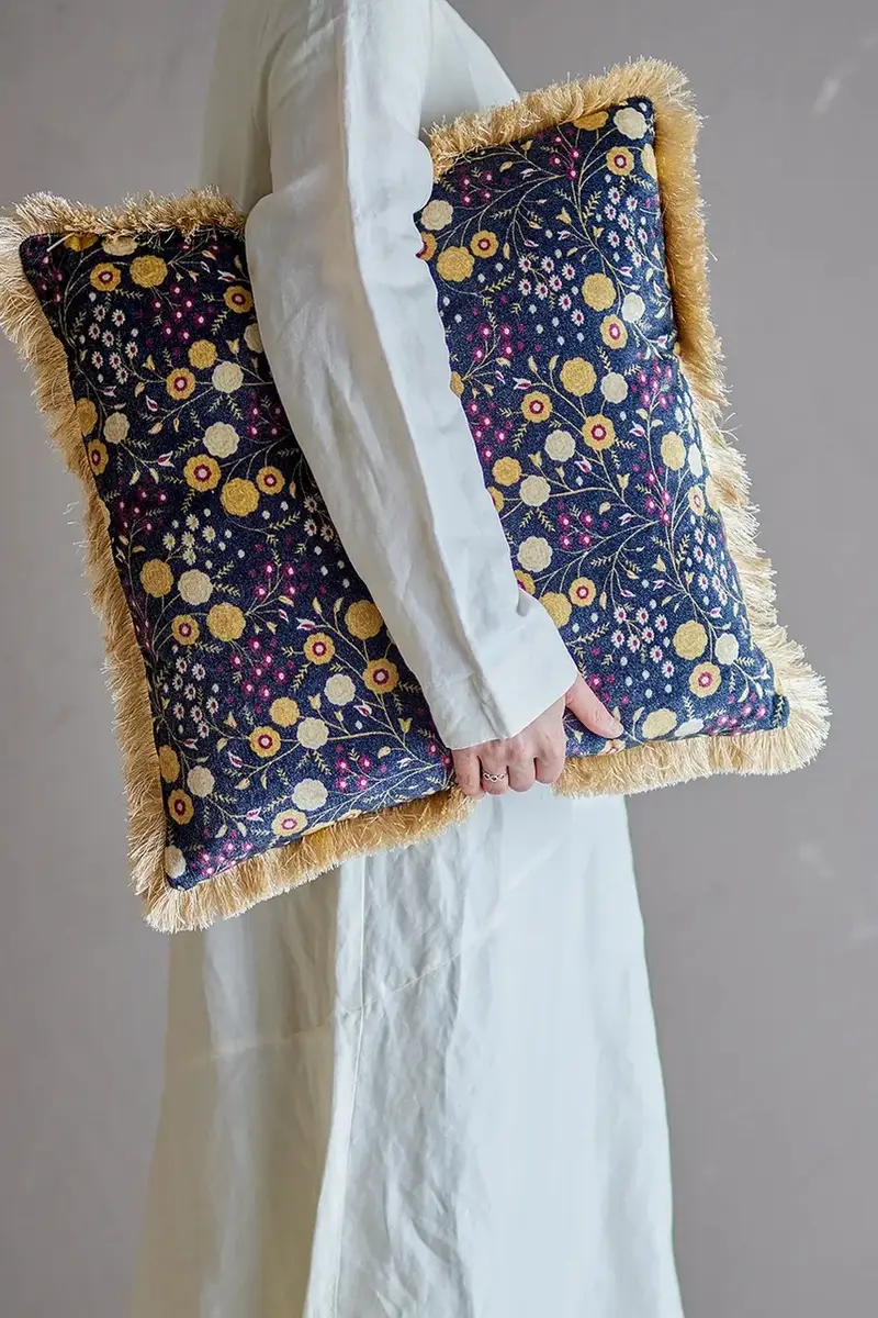 cuscino decorativo Eydis 45 x 45 cm Multicolore miniatura 5