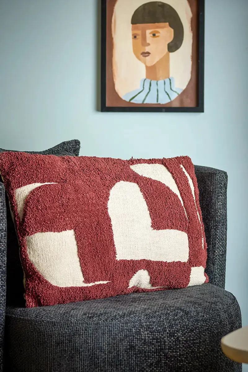 cuscino decorativo Olica 60 x 40 cm colore rosso miniatura 5