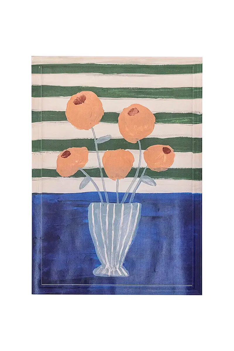 decorazione da parete in cornice Florinda 50 x 70 x 3 cm Multicolore