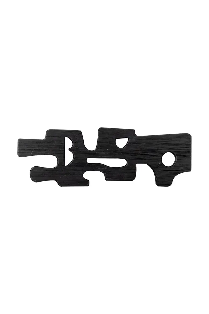 decorazione in murale Sare 20, 5 x 58, 5 x 2, 5 cm colore nero miniatura 3