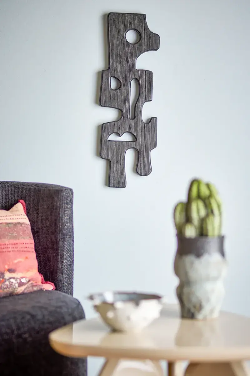 decorazione in murale Sare 20, 5 x 58, 5 x 2, 5 cm colore nero miniatura 5