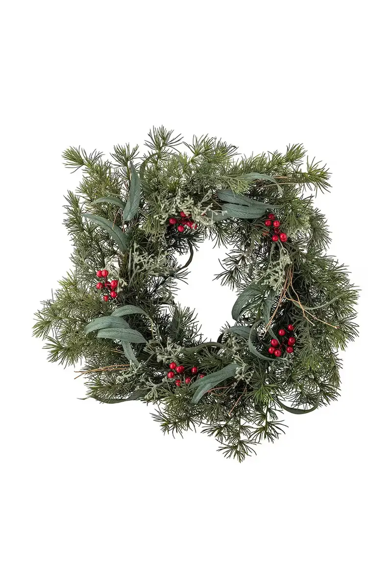 ghirlanda natalizia Pine Wreath 60 x 12 cm Verde