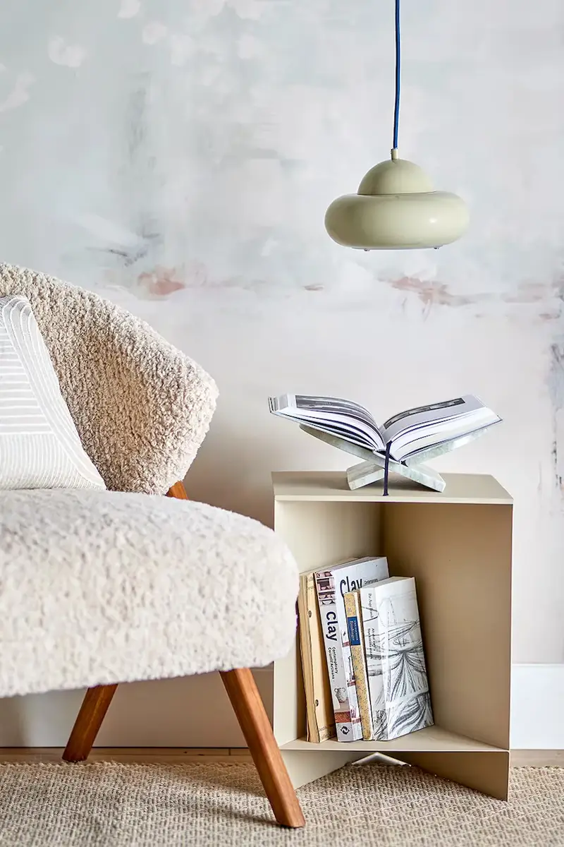 lampada da sospensione Bubble 22 x 13 cm colore beige miniatura 4