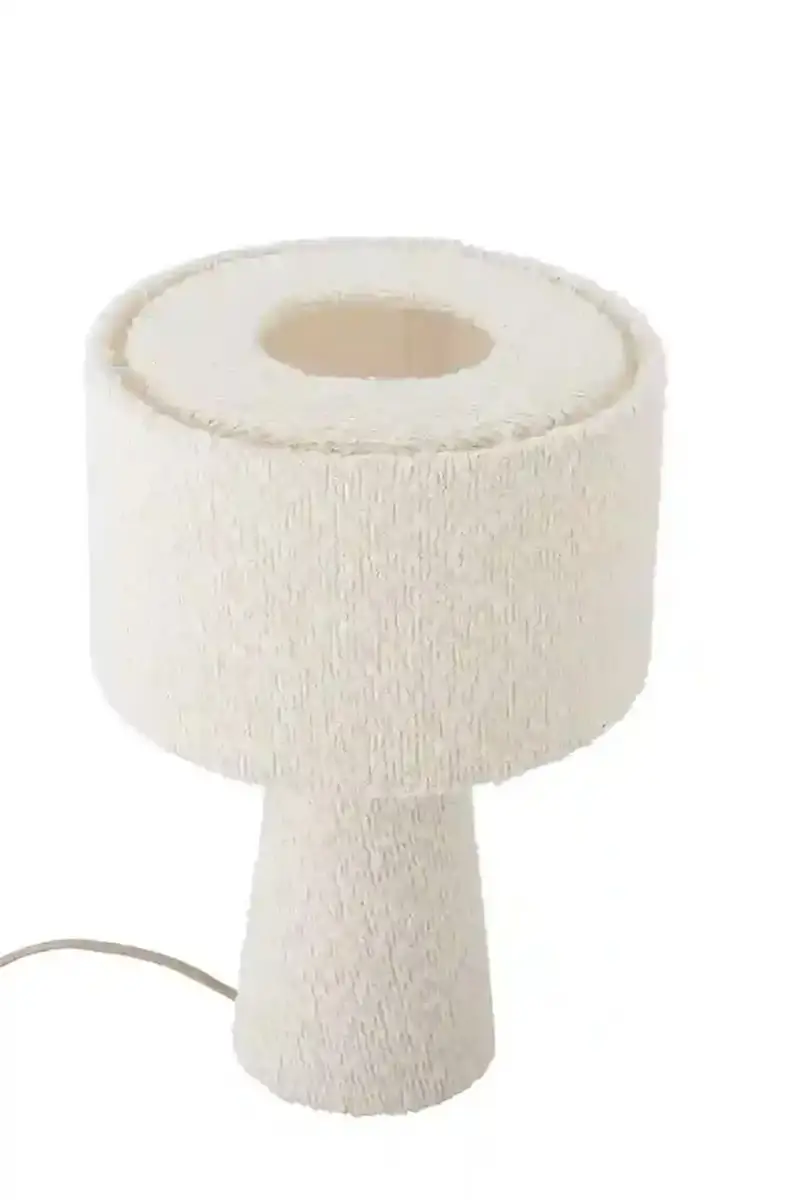 lampada da tavolo Emmie 20 x 30 cm colore beige miniatura 2