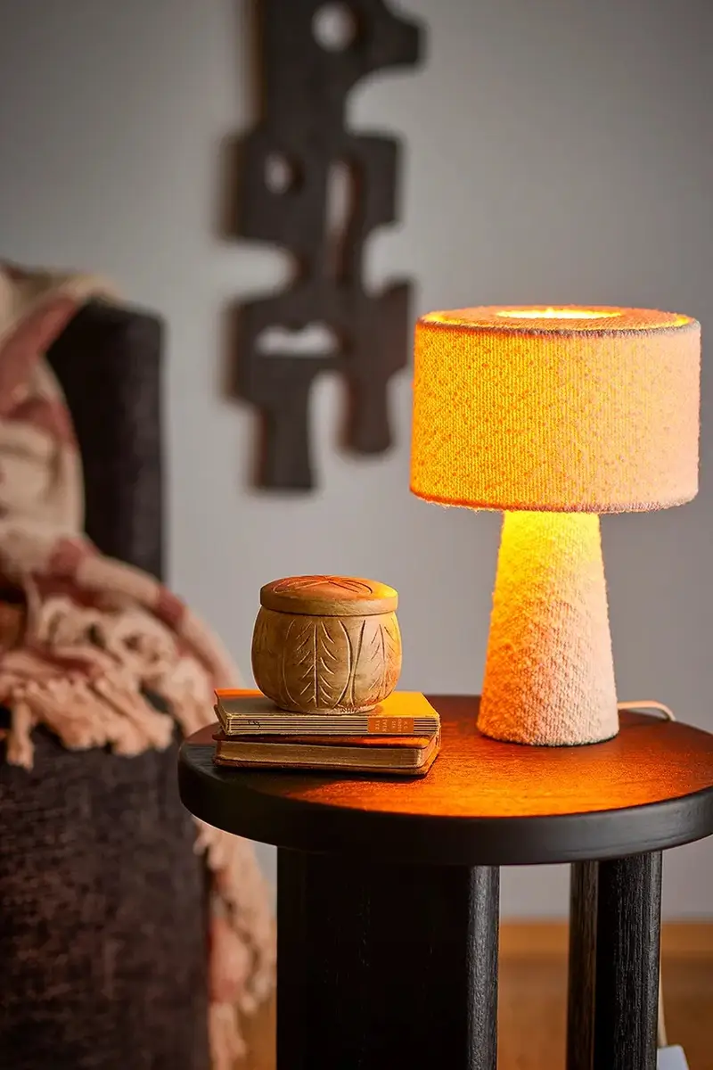 lampada da tavolo Emmie 20 x 30 cm colore beige miniatura 5