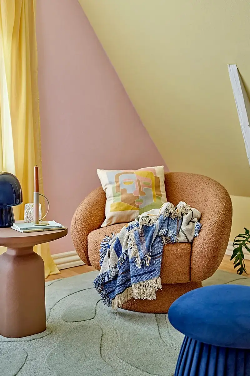 Bloomingville Lampada da Tavolo Violetto 20 x 26, 5 cm miniatura 3