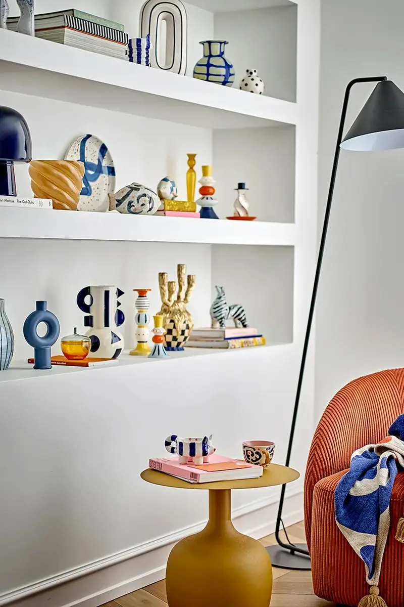 Bloomingville Lampada da Tavolo Violetto 20 x 26, 5 cm miniatura 4