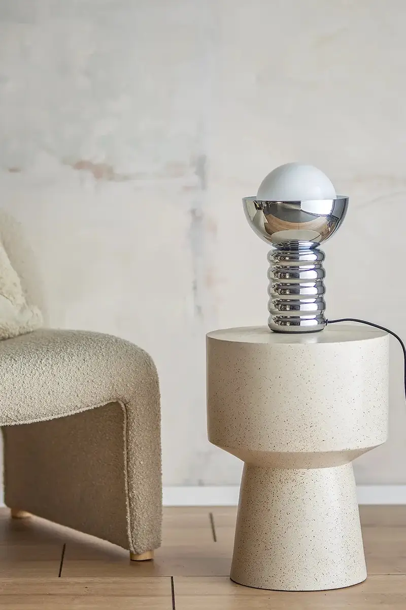 lampada da tavolo Spike 20 x 32 cm colore grigio miniatura 2