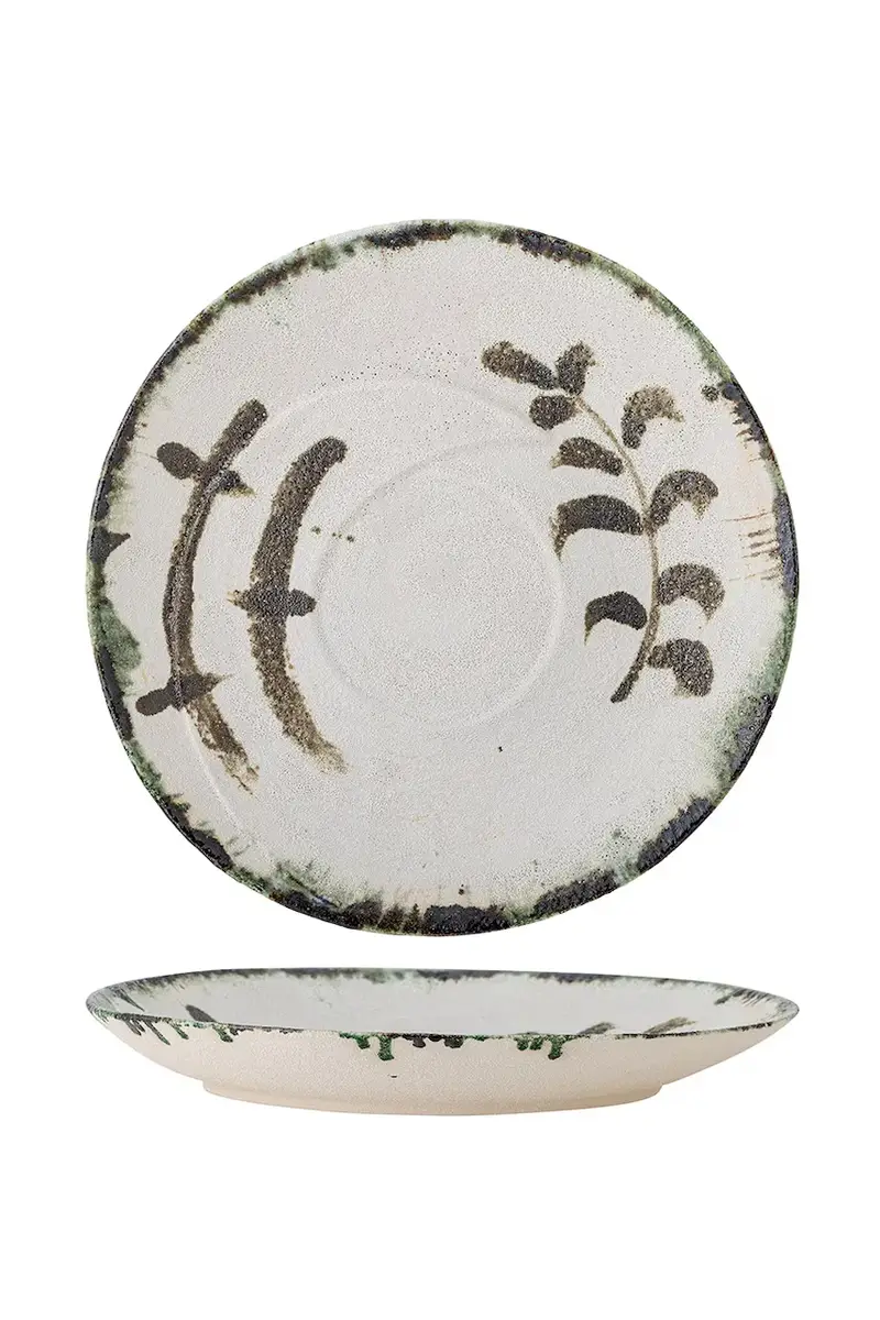 piatto decorativo Hadyn 44 x 6 cm colore bianco