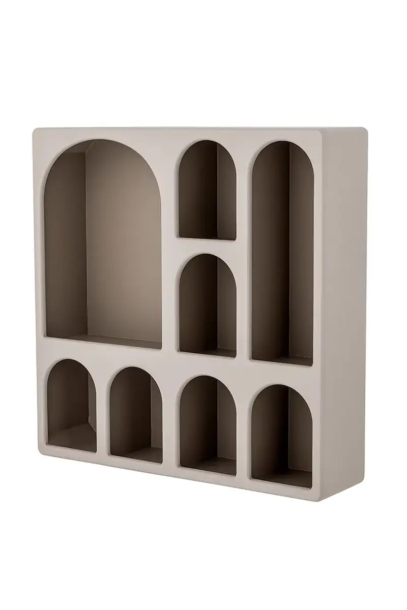 scaffale a parete Graphia 48 x 48 x 12 cm colore marrone miniatura 2