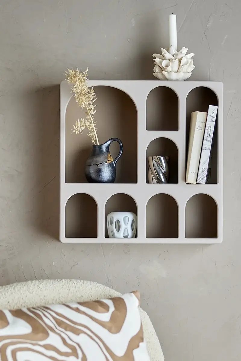 scaffale a parete Graphia 48 x 48 x 12 cm colore marrone miniatura 4