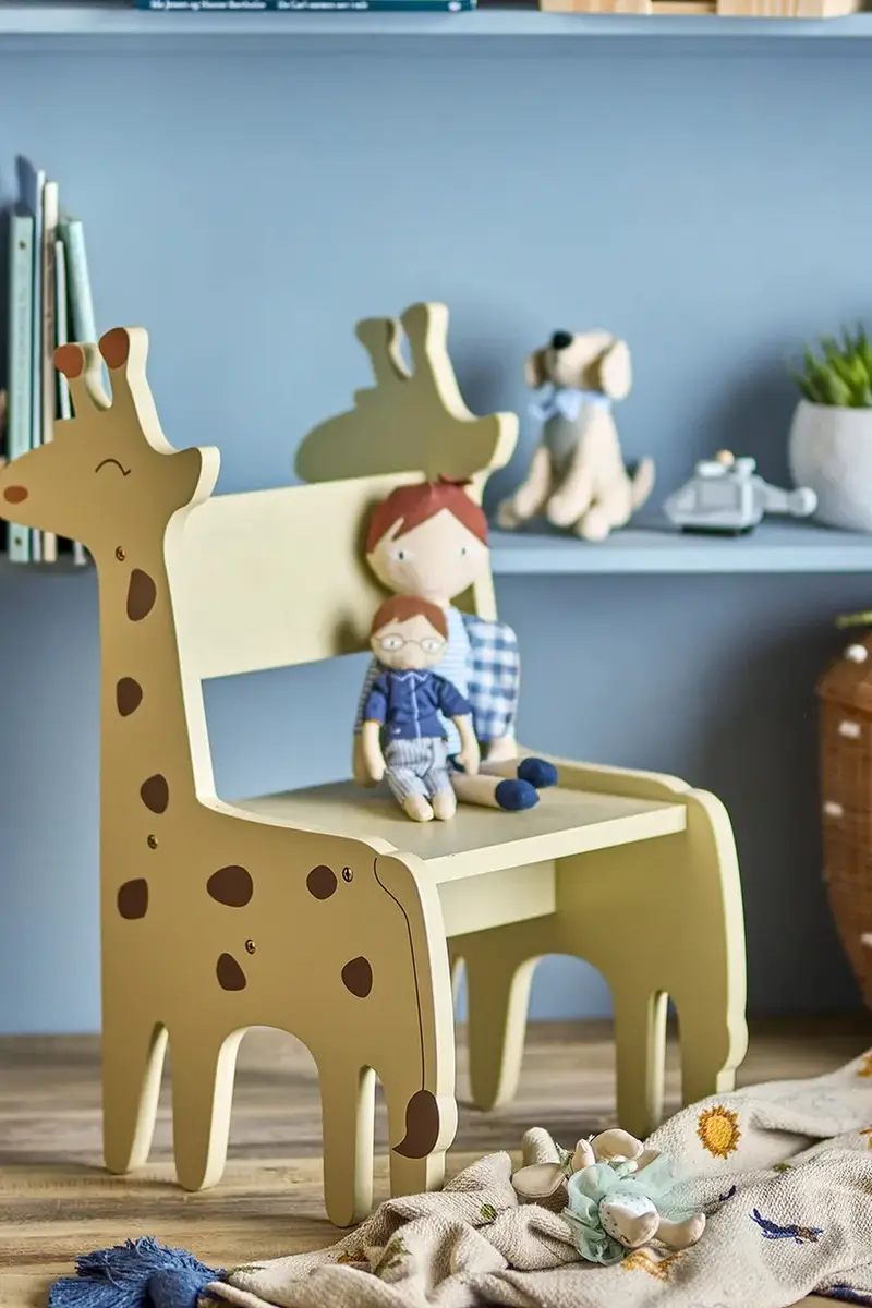 sedia per la camera dei bambini Ibber colore beige miniatura 5