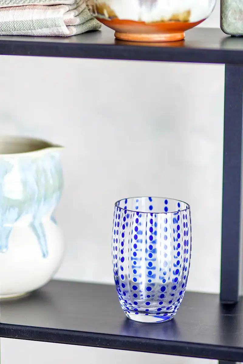 set bicchieri Brinley 350 ml pacco da 4 colore blu miniatura 3