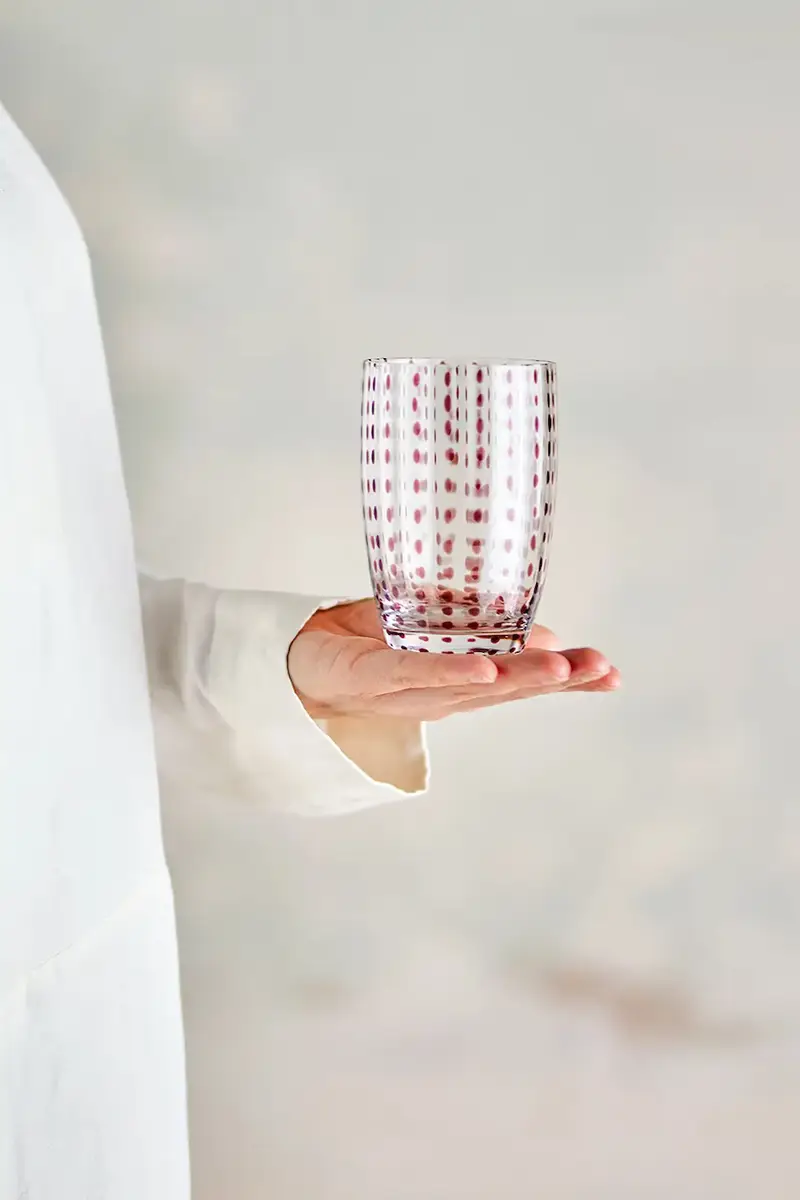 set bicchieri Brinley 350 ml pacco da 4 colore marrone miniatura 2