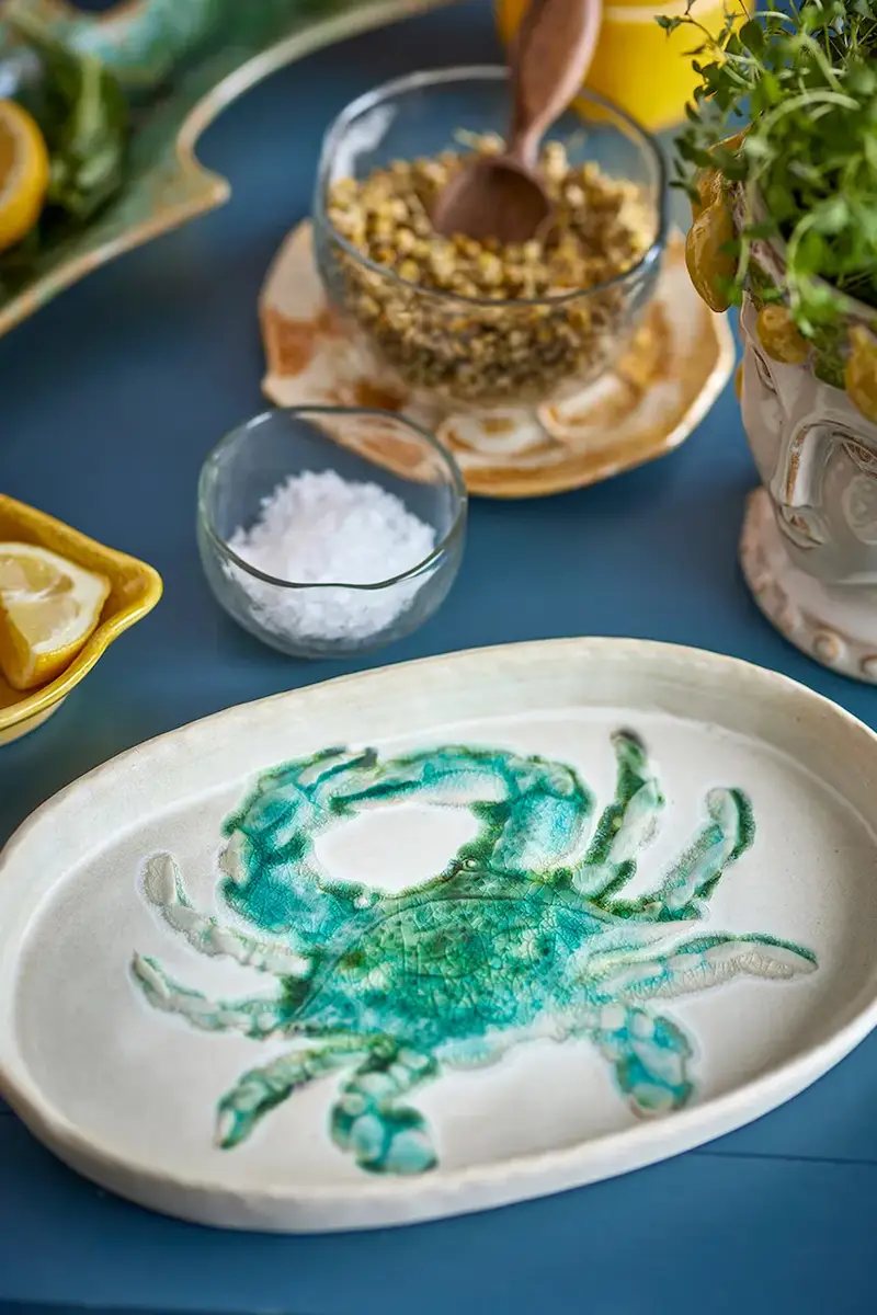 set piatti Hadden 29 x 2, 5 x 18 cm pacco da 4 Multicolore miniatura 3