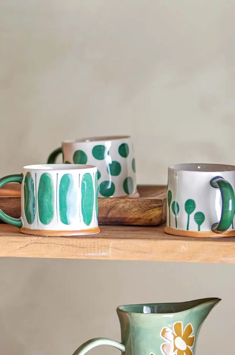 set tazze Linora pacco da 3 Verde miniatura 2