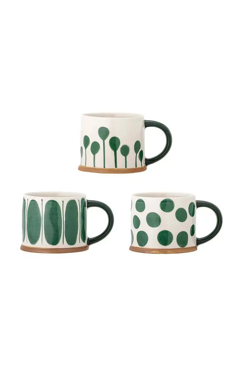 set tazze Linora pacco da 3 Verde