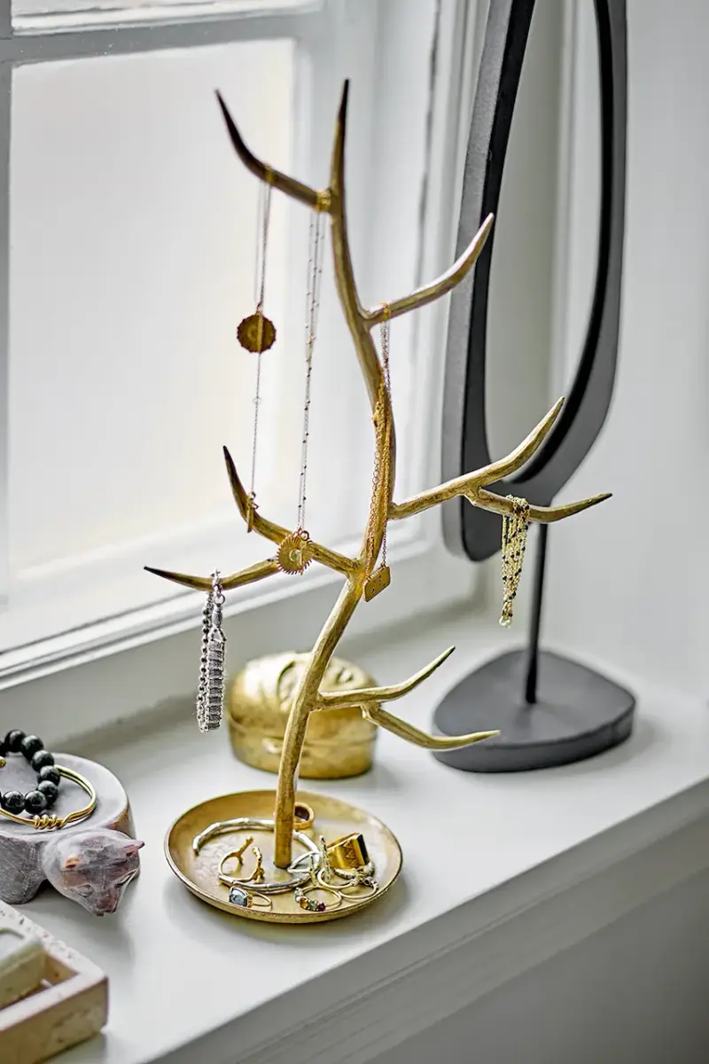 specchio Avoa 14, 5 x 50 x 10 cm colore nero miniatura 2