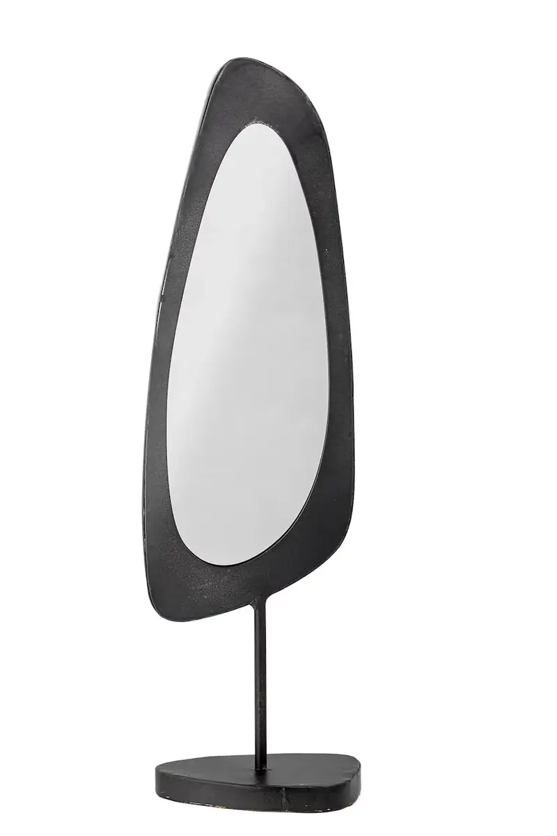 specchio Avoa 14,5 x 50 x 10 cm colore nero