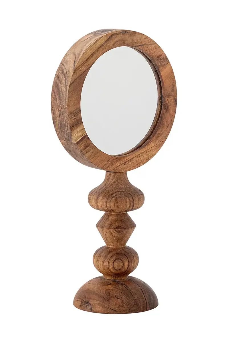 specchio Malukka 20 x 40 x 12, 5 cm colore marrone miniatura 2