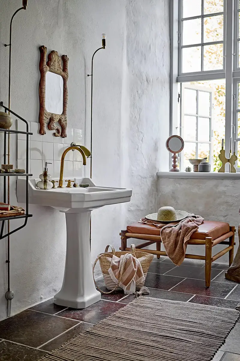 specchio Malukka 20 x 40 x 12, 5 cm colore marrone miniatura 5