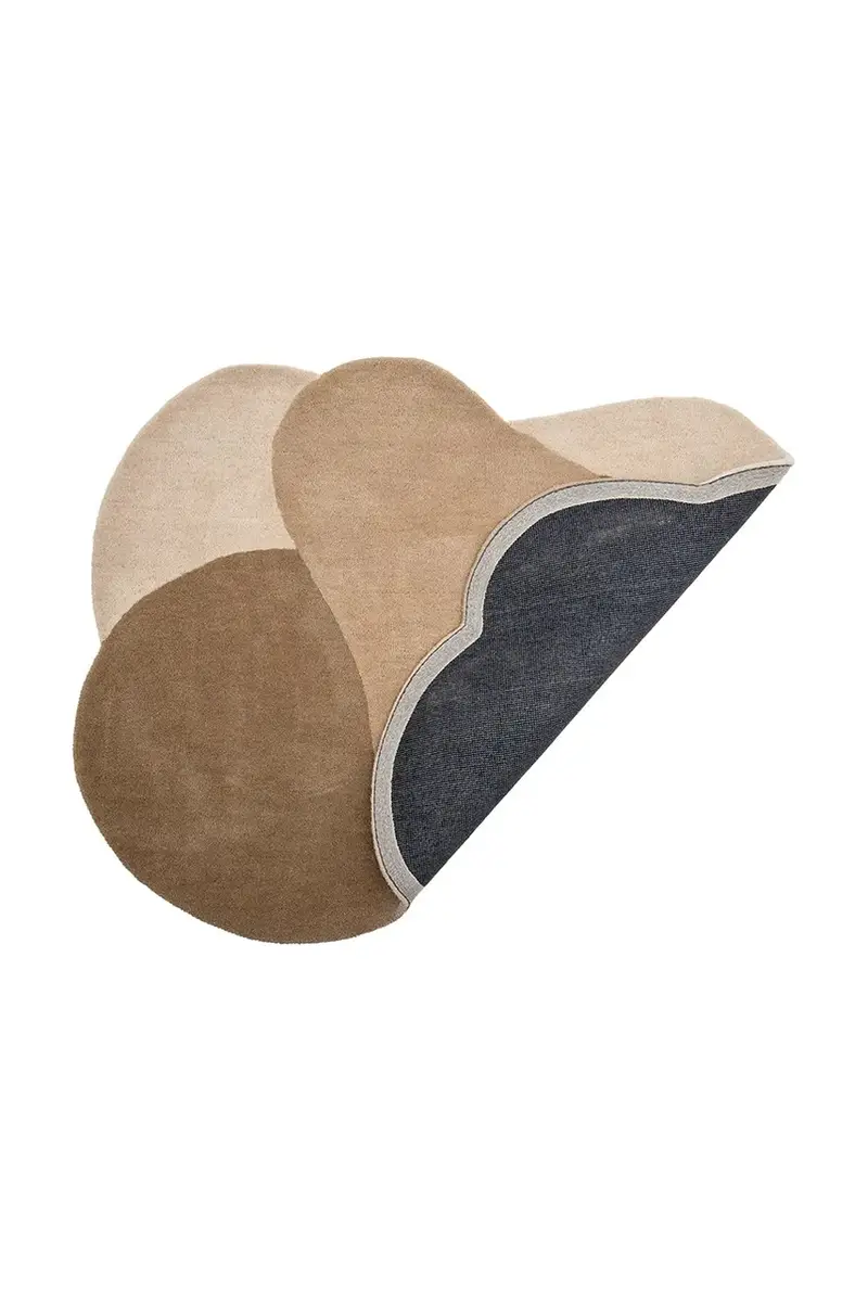 tappeto di lana Denton colore marrone miniatura 3