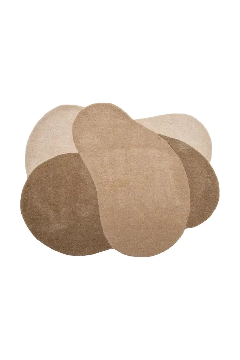 tappeto di lana Denton colore marrone