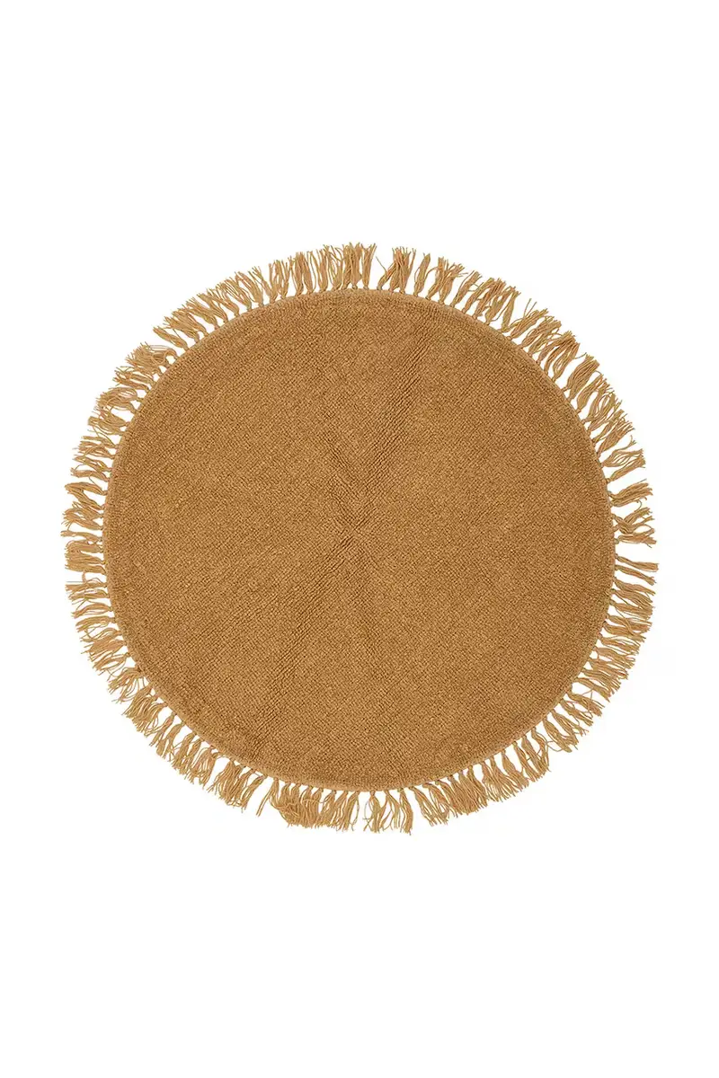 tappeto di lana Lenea 110 cm colore marrone