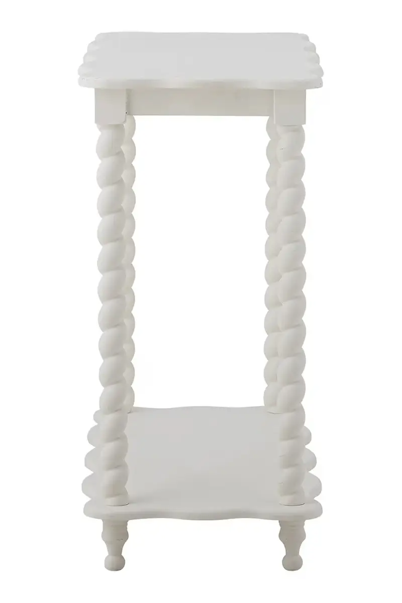 tavolino Bia 60 x 60 x 30 cm colore bianco miniatura 3