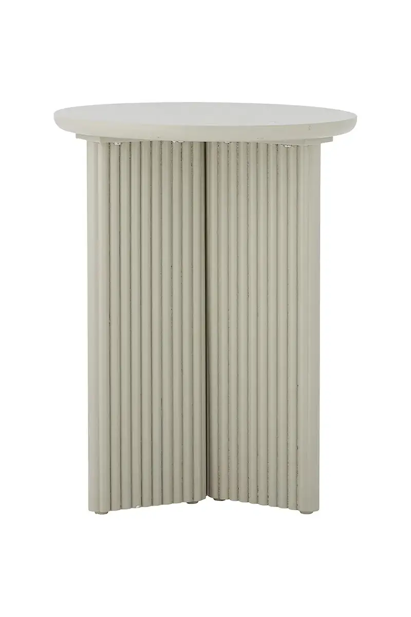 tavolino Edith 40 x 50 cm colore bianco miniatura 2