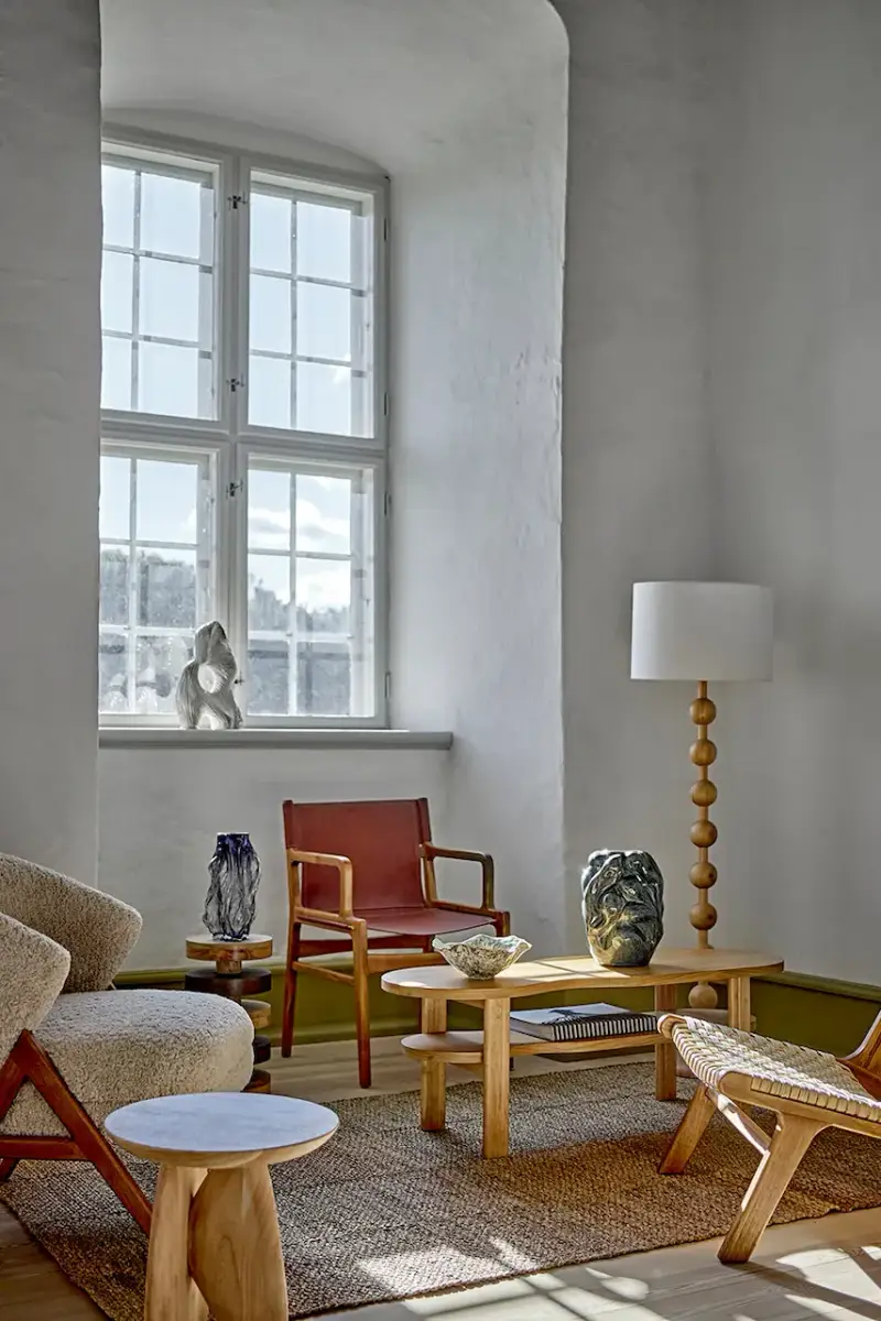 tavolino Franka 25 x 45 cm colore marrone miniatura 3