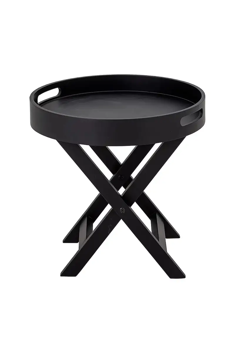 tavolino Freya 40 x 39 cm colore nero miniatura 2