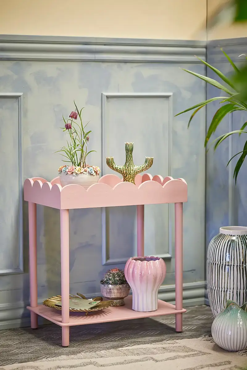 tavolino Isola 60 x 68 x 40 cm colore rosa miniatura 4