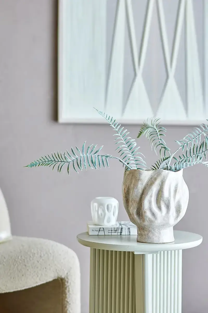 vaso decorativo Adair 21 x 24 cm Beige miniatura 3