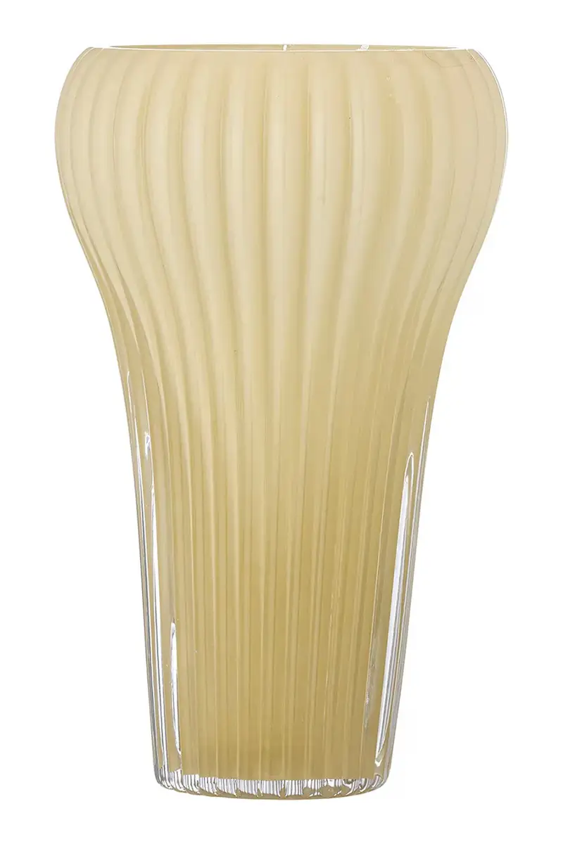 vaso decorativo Averie 17 x 28 cm Giallo