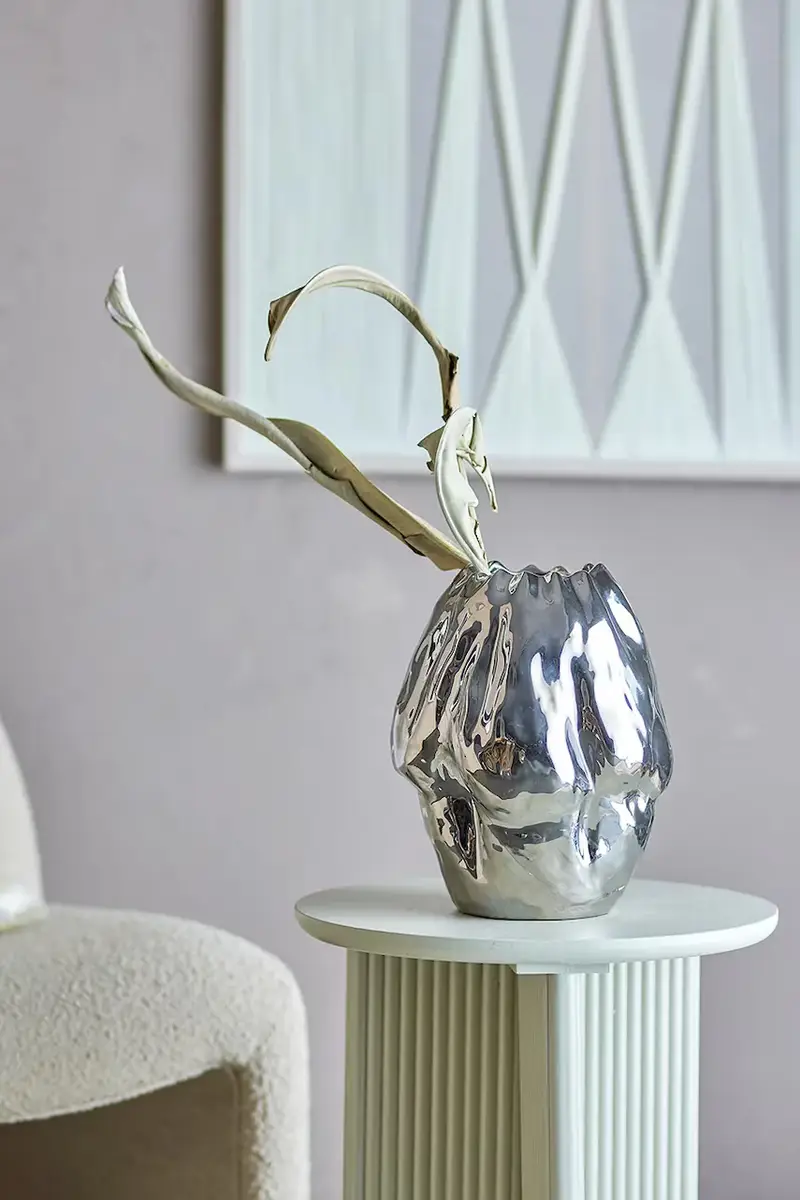 vaso decorativo Bobby 23, 5 x 29 cm Grigio miniatura 4