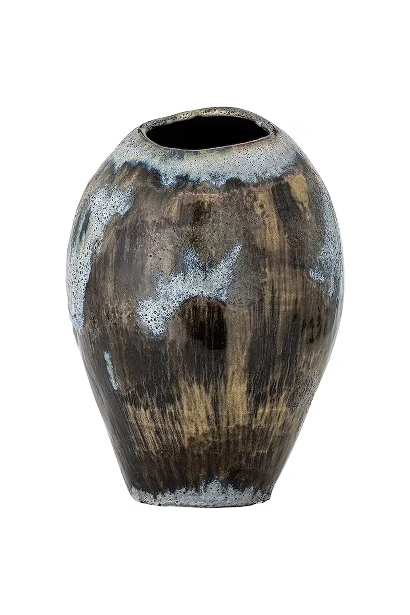 vaso decorativo Senja 22 x 31, 5 cm Marrone miniatura 2