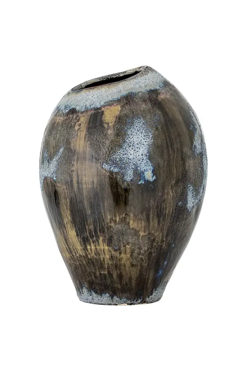 vaso decorativo Senja 22 x 31,5 cm Marrone