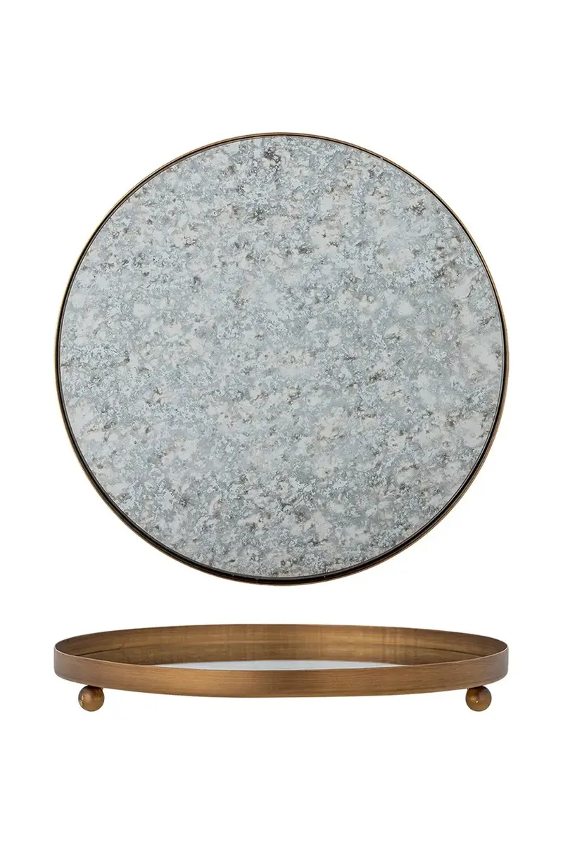 vassoio decorativo Glacier 35 x 4 cm colore blu miniatura 3